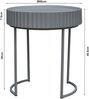 Beistelltisch Rill 46xØ40 cm Grau [en. casa] Bild 4