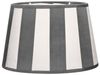 Brillibrum Lampenschirm Lampenschirm gestreift oval rund Streifenmuster E27 E14 Bild 4