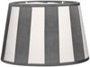Brillibrum Lampenschirm Lampenschirm gestreift oval rund Streifenmuster E27 E14 Bild 5
