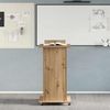 vidaXL Podium mit Regal Artisan-Eiche 55 x 55 x 107 cm Holzwerkstoff 862298 Bild 4