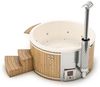 FinnTherm Badefass Stockholm "Spa Edition" aus Holz Bild 1