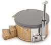 FinnTherm Badefass Stockholm "Spa Edition" aus Holz Bild 3