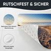 Sanilo Duschmatte, mit Motiv, rutschfest, waschbar, quadratisch, 230 extra starke Saugnäpfe, Kunststoff PVC, 53 x 53 cm, Düne Bild 4