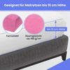 Best for You Spannbettlaken Frotte 60x120 70x140 70-90x160 80-90x180 80-180x200 200x220, Frotte, Gummizug: Rundum Bild 3