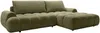 Vente-unique - FARNETA Sofa Stoff Grün - B 177 cm x H 86 cm x L 280 cm Bild 3