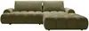 Vente-unique - FARNETA Sofa Stoff Grün - B 177 cm x H 86 cm x L 280 cm Bild 2