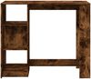 vidaXL Bartisch mit Regal Räuchereiche 124x46x103,5 cm Holzwerkstoff 854395 Bild 4