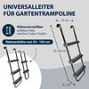 Höhenverstellbare Trampolinleiter, von 55 bis 103 cm Bild 3