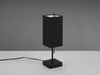 Reality Leuchten LED-Nachttischlampe mit USB-Ladefunktion, dimmbar, Metall / Stoff schwarz, 35cm, E27 Bild 5