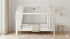 Puckdaddy GmbH Hausbett Hausbett Carlotta mit abnehmbarem Rausfallschutz 200x90 cm aus Holz Bild 2