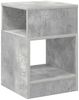vidaXL Beistelltisch 2 pcs Beton Grau 30,5 x 30 x 45 cm Holzwerkstoff 890903 Bild 5
