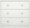 Dmora Kommode Alert, Mehrzweckkommode, Schlafzimmerkommode, Schrank mit Schubladen, 72x30 h68 cm, Weiß Bild 5