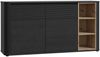 Sideboard >BREATHTAKER< 2 Türen, 2 Schübe, Cabezone + Artisan Eiche - 160x83,1x41,3cm (BxHx) Bild 4