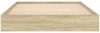 vidaXL Bettgestell ohne Matratze Sonoma-Eiche 100x200 cm Holzwerkstoff 842058 Bild 4