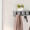 vidaXL Wandmontierter nachttisch Beton Grau 80 x 10,5 x 10,5 cm 874366 Bild 4