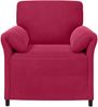 vidaXL 1-Sitzer Sofa Weinrot 88 x 83 x 95 cm Samt 42033930 Bild 3