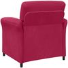 vidaXL 1-Sitzer Sofa Weinrot 88 x 83 x 95 cm Samt 42033930 Bild 5