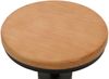 2er-Set Barhocker HWC-N17, Barstuhl, höhenverstellbar drehbar Fußablage Industrial Metall Massiv-Holz ~ natur Bild 5
