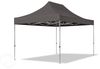 3x4,5 m Faltpavillon PROFESSIONAL Alu 40mm, Seitenteile mit Panoramafenstern, dunkelgrau Bild 2