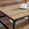 vidaXL Couchtisch Artisan-Eiche 100 x 50 x 45 cm Holzwerkstoff 886241 Bild 4