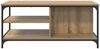 vidaXL Couchtisch Artisan-Eiche 100 x 50 x 45 cm Holzwerkstoff 886241 Bild 5