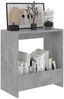 vidaXL Beistelltisch Betongrau 50x26x50 cm Holzwerkstoff 806691 Bild 3