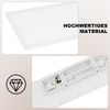 ZMH LED Panel 100x25 Deckenleuchte - Deckenpanel Dimmbar Lang Tageslichtlampe GRB Backlight Farbwechsel Bürolampe Flach Büro 24W Deckenlampe Küchenlampe für Werkstatt Flur Küche Wohnzimmer Bild 2