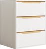 VCM Kommode & Sideboard Malira 921094 Weiß / Honig-Eiche H. 78 x B. 65 x T. 48 cm Bild 2