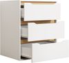 VCM Kommode & Sideboard Malira 921094 Weiß / Honig-Eiche H. 78 x B. 65 x T. 48 cm Bild 3
