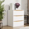 VCM Kommode & Sideboard Malira 921094 Weiß / Honig-Eiche H. 78 x B. 65 x T. 48 cm Bild 4