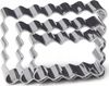 Patisse 3-teiliges Set rechteckige Backformen für Kekse aus Edelstahl – Patisse Bild 1