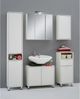 FMD Möbel - ZAMORA 5 - Badezimmer-Wandschrank - melaminharzbeschichtete Spanplatte - weiß - 37 x 68 x 17cm Bild 4