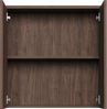 Badplaats Spiegelschrank Toledo 60 x 20 x 60 cm – Walnuss Braun – Badezimmerschrank Badezimmer Bild 2