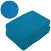 Doppelpack Frottee Spannbettlaken 60 - 70 x 140 cm Petrol Bild 2