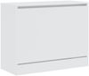 vidaXL Schuhschrank Weiß 80x34x63 cm Holzwerkstoff 839959 Bild 4
