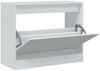 vidaXL Schuhschrank Weiß 80x34x63 cm Holzwerkstoff 839959 Bild 2