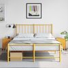 vidaXL Nachttische 2 Stk. Senfgelb 36x39x43,5 cm Stahl 846633 Bild 3