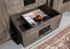 Sideboard Mango 150x45x90 grau lackiert RAILWAY #219 Bild 5