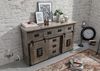 Sideboard Mango 150x45x90 grau lackiert RAILWAY #219 Bild 2