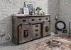 Sideboard Mango 150x45x90 grau lackiert RAILWAY #219 Bild 3