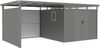 Metall Gerätehaus Style 7,56 m² Spar-Set-2 Alu Grau Bild 5