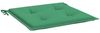 vidaXL Gartenstuhl-Kissen 4 Stk. Grün 50x50x4 cm Oxford-Gewebe 314048 Bild 5