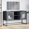 vidaXL TV-Schrank Anthrazit 100,5x39x60,5 cm Stahl 853382 Bild 4