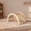 HOME DELUXE Kinderwippe inkl. Auflage NALAN – Natur Bild 2