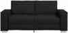 vidaXL Zweisitzer-Sofa Schwarz 180 cm Kunstleder 4105056 Bild 2