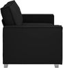 vidaXL Zweisitzer-Sofa Schwarz 180 cm Kunstleder 4105056 Bild 3
