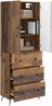 vidaXL Schrankset 2 pcs Altholz 66 x 34,5 x 90 cm Holzwerkstoff 3416887 Bild 2