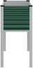 vidaXL Garten-Pflanzgefäß Grün 100 x 45 x 90 cm Stahl 4008969 Bild 5