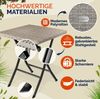 CASARIA® Gartentisch Wetterfest Polyrattan Creme Bild 4