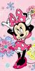 Disney Minnie Mouse Duschtuch Strandtuch Badetuch 70x140 cm Bild 3